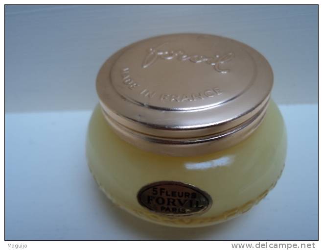 FORVIL:" 5 FLEURS " CREME PARFUMEE ///SEMI ANCIEN   LIRE !!! - Mignon Di Profumo Donna (senza Box)