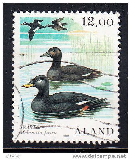 Aland Scott #21 Used 12m Melantha Fusca - Birds - Aland