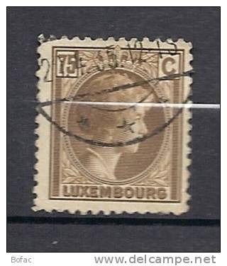 176  (OBL)  Y  &amp;  T   (duchesse Charlotte)   "Luxembourg" - 1926-39 Charlotte Rechtsprofil