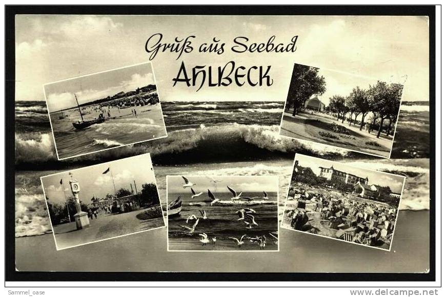 Gruß Aus Seebad Ahlbeck  -  Mehrbild Ansichtskarte Ca.1965  (993) - Ueckermuende