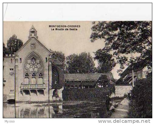 91 MONTGERON CROSNES Moulin De Senlis - Montgeron