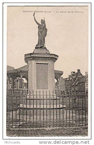 CPA 59 HONDSCHOOTE - La Statue De La Victoire - Hondshoote