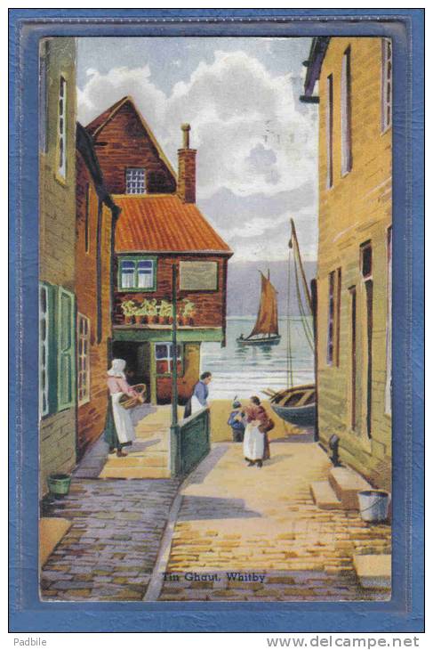 Carte Postale  Angleterre Whitby  Tin Ghaut  Trés Beau Plan - Whitby