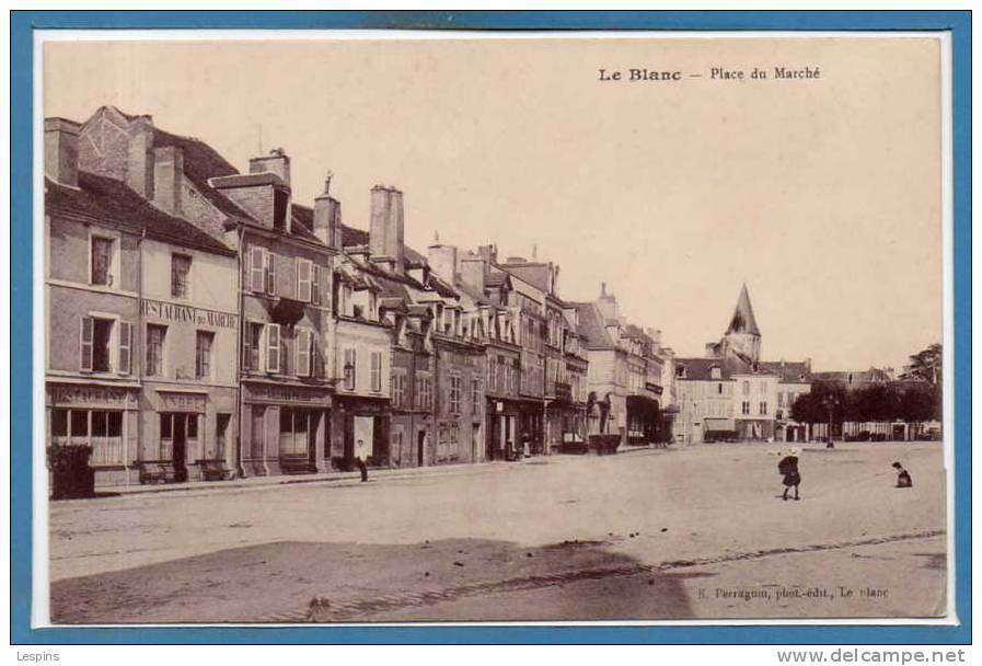 36 - Le BLANC --  Place Du Marché - Autres & Non Classés