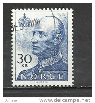 NORWAY 1994 - KING HARALD V 30 K -  USED OBLITERE GESTEMPELT - Used Stamps