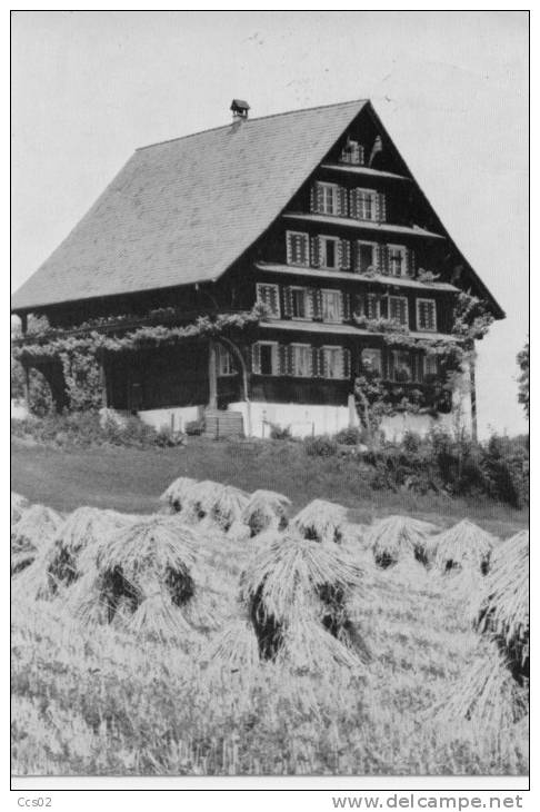 Cham Bauernhaus Maison Paysanne 1971 - Cham