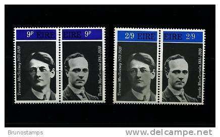 IRELAND/EIRE - 1970  IRISH PATRIOTS  PAIRS   MINT NH - Unused Stamps