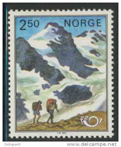 Norway Norge Norwegen 1983 Mi 881 YT 837 SG 912 ** Mountain Scenery / Gebirgslandschaft / Paysage De Montagne- Tourism - Escalada