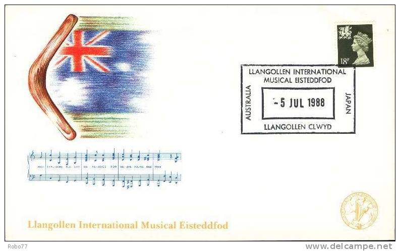 1968, 1988 England Two FDC.  (G01c002) - Non Classificati