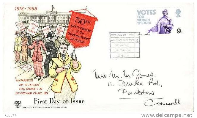 1968, 1988 England Two FDC.  (G01c002) - Unclassified