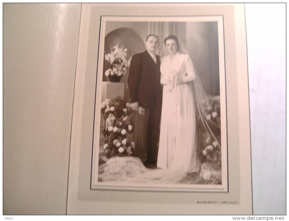 A-A  Photo Mariage Années 1950  Photo Bargibant Hollain - Brunehaut