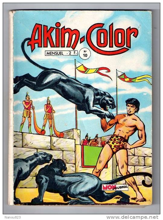 AKIM COLOR N°10 MENSUEL SEPTEMBRE 1968 MON JOURNAL - Akim