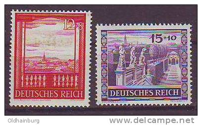DR/ Österreich 1941, ANK 804- 805, Wiener Messe, Postfrisch ** - Unused Stamps