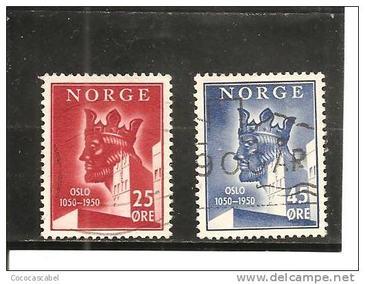 Noruega-Norway Nº Yvert 318-19 (usado) (o). - Used Stamps