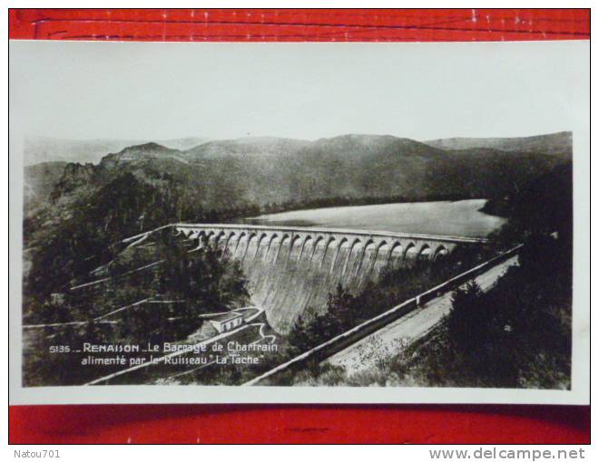 V7-42-loire-renaison -barrage De Chartrain- Alimente Par  Le Ruisseau -la Tache- - Autres & Non Classés