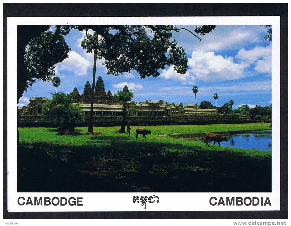 RB 818 - 8 Postcards &amp; Cover (Additional 2 Postcards) Cambodia Cambodge