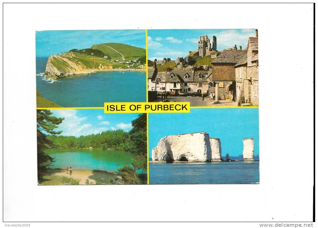 B48095 Isle Of Purbeck Multiviews Not Used Perfect Shape - Autres & Non Classés