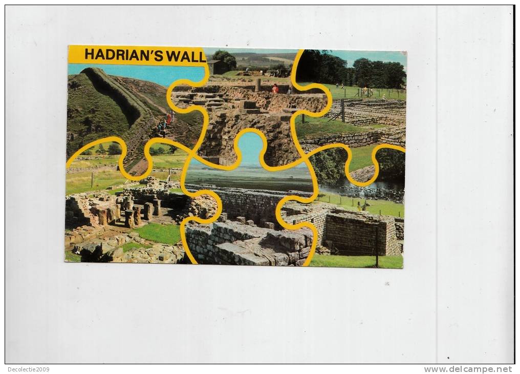 B48107 Hadrian's Wall Multiviews Used Perfect Shape - Chester