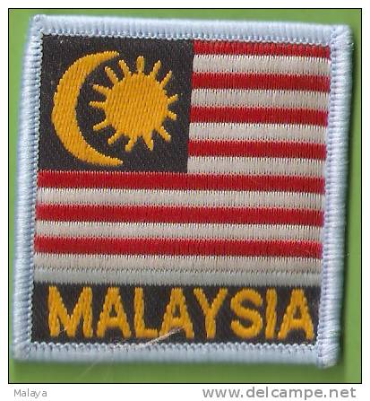 Malaysia Flag School Scout Patch - Patches