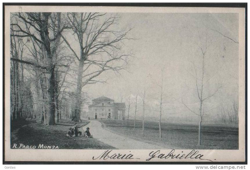 Italy - Monza - Regio Parco - 1899 - Monza