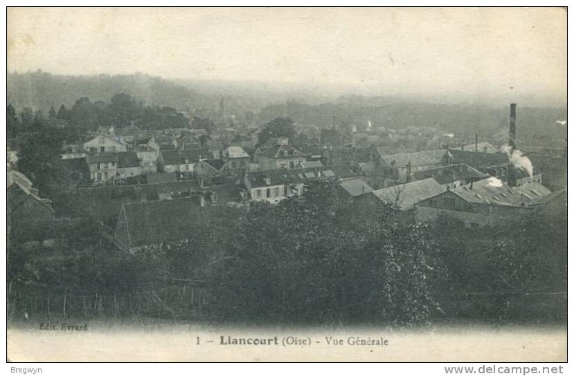 60 - CPA Liancourt - Vue Générale - Liancourt