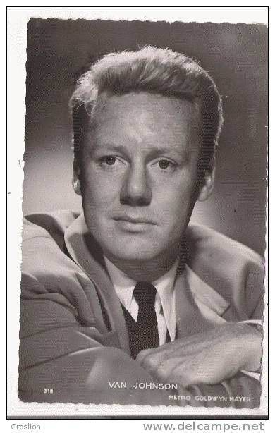 VAN JOHNSON (1916 NEWPORT 2008) ACTEUR AMERICAIN MENU DU CASTLE HOTEL AVEC AUTOGRAPHE 1957 - Autres & Non Classés