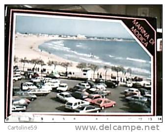 MARINA DI MODICA  PIAZZA E SPIAGGIA  AUTO CAR VB1993 DO5384 - Modica