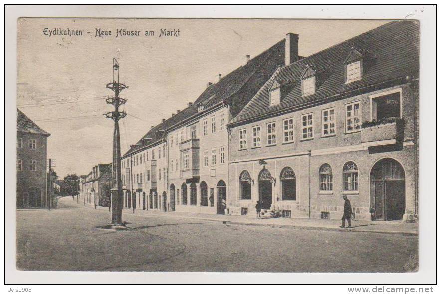 Eydtkuhnen.Neue Hauser Am Markt. - Ostpreussen