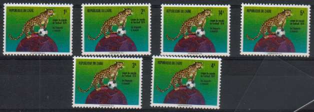 ZAIRE    N° 837/42   * *  Cup 1974    Football  Soccer  Fussball - 1974 – Germania Ovest