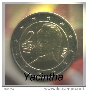 @Y@  Oostenrijk     2  Euro    2002   UNC - Austria