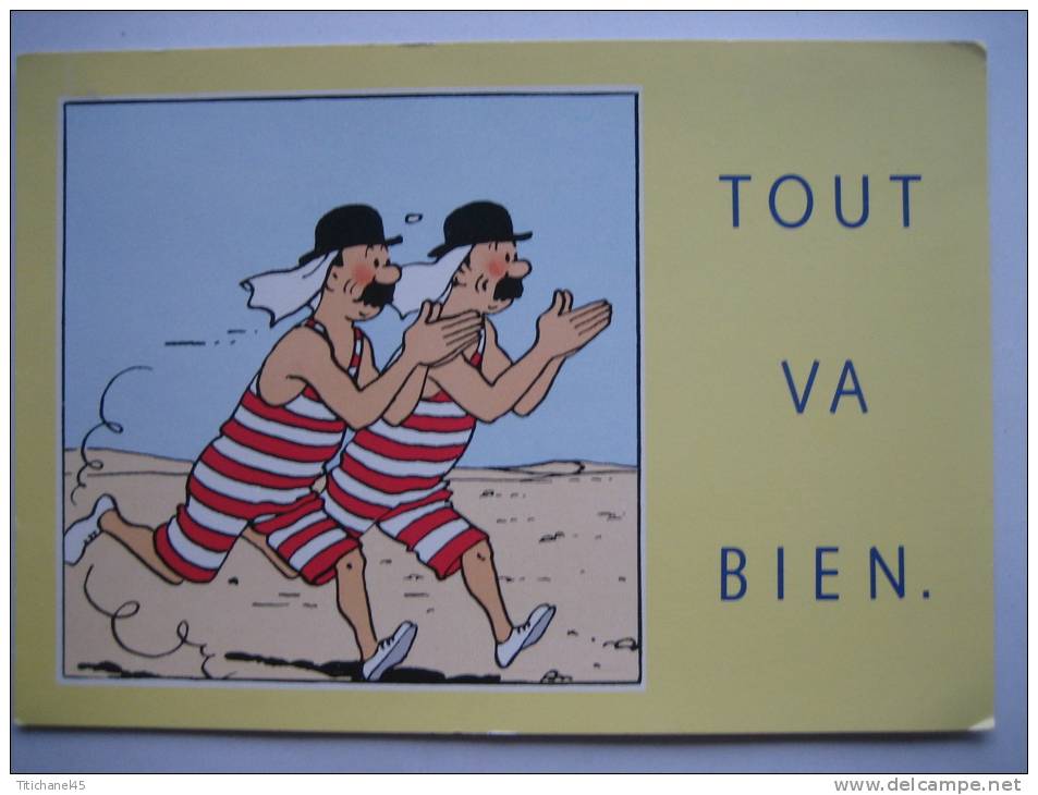 Illustrateur HERGE - Tout Va Bien - Hergé