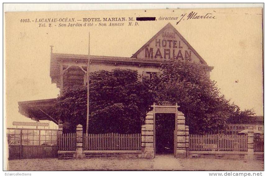 .Lacanau.     33        .Hôtel  Marian - Autres & Non Classés