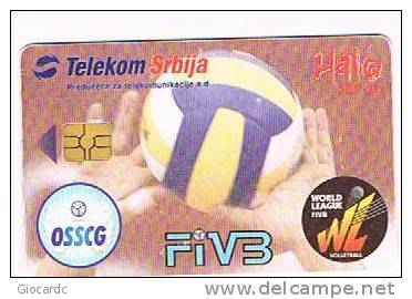 SERBIA - TELEKOM SRBIJA (CHIP) - 2005 VOLLEYBALL: FIVB      -  USED °  -  RIF. 3017 - Other - Europe