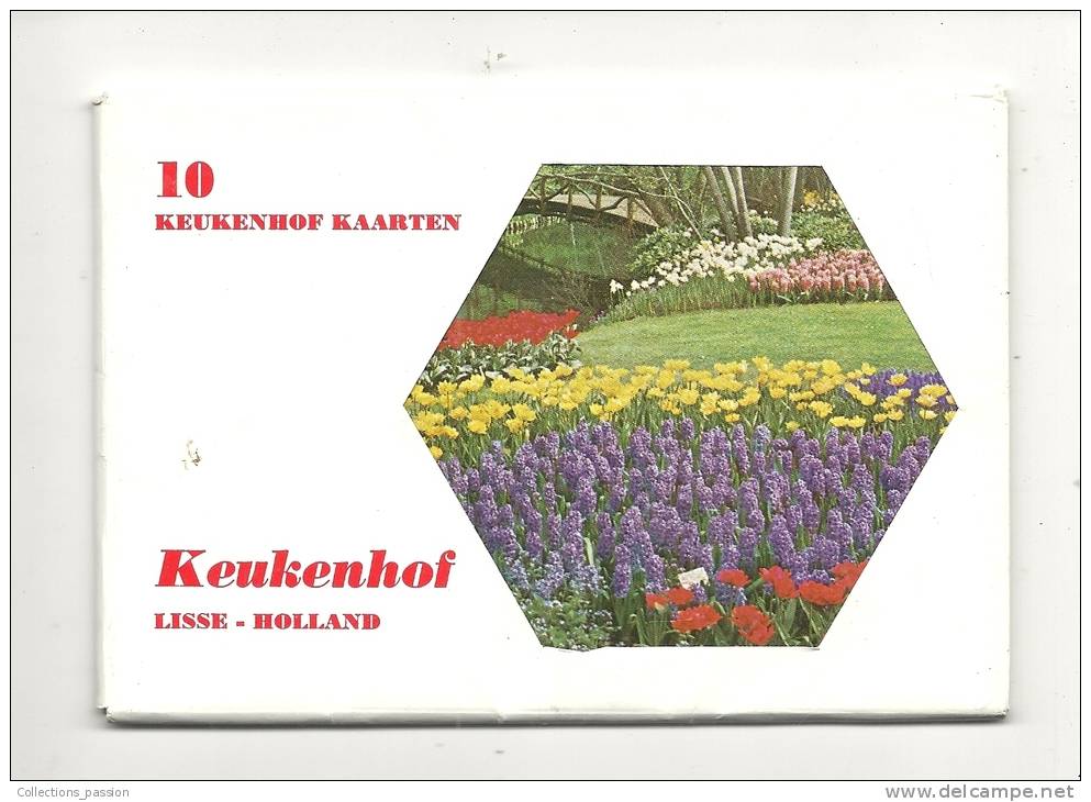 Cp, Pays-Bas - Lisse - Keukenhof - Pochette De 10 Cp, Reste 7 Cp - Lisse