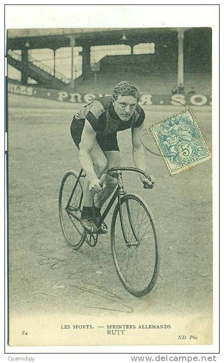 LES SPORTS/ Sprinters Allemands RUTT  (CYCLISME/VELO) - Cyclisme