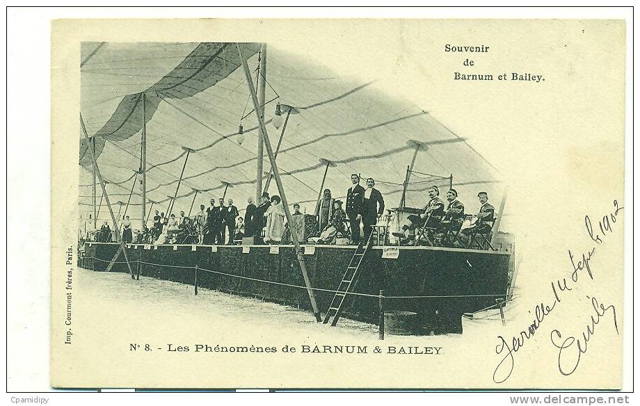 CIRQUE - Souvenir De Barnum Et Bailey. N°8 - Les Phénomènes De BARNUM&BAILEY - Cirque