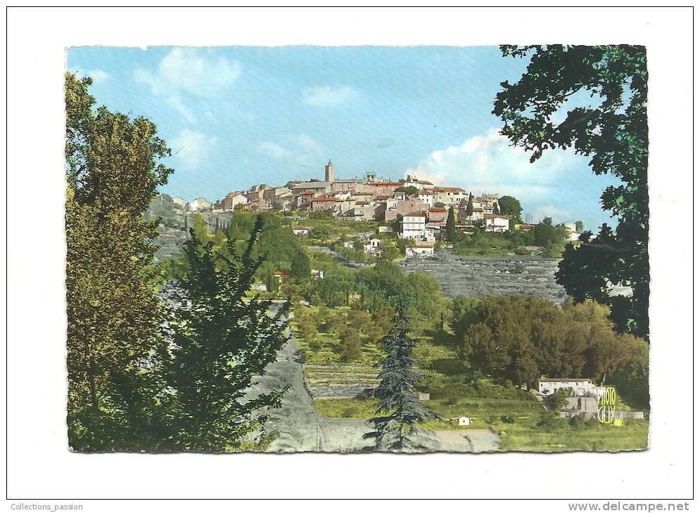 Cp, 06, Mougins, Vue Générale, écrite - Mougins