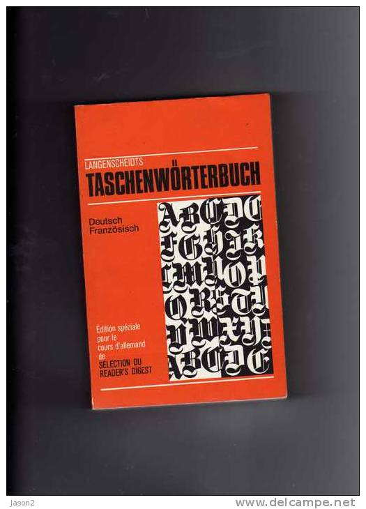 Dictionnaire  De Poche Allemand Français 1973 - Dictionnaires