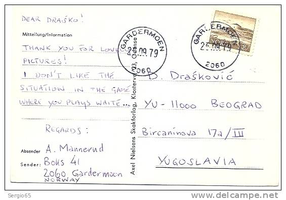 Stamped Stationery - Traveled 1979th - - Postal Stationery