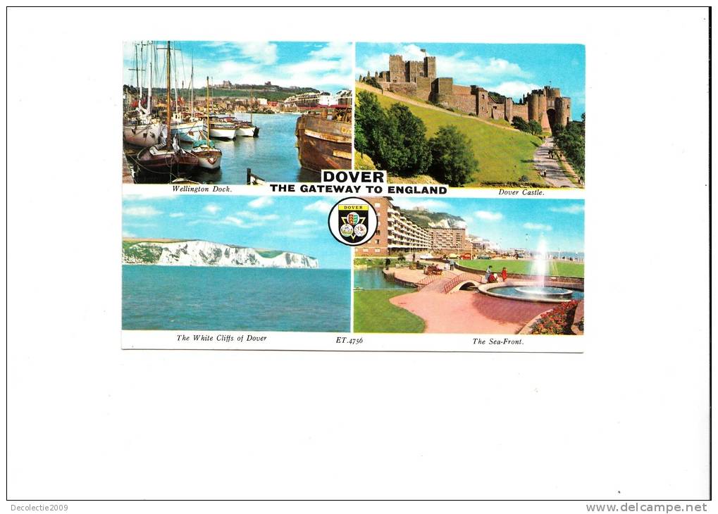 B48129 Dover Boats Bateaux Multiviews Not Used Perfect Shape - Dover