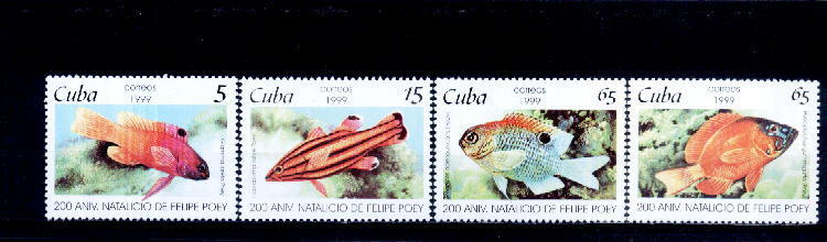 C4440 - Cuba 1999 - Michel No.4205-8 Neufs** - Nuevos