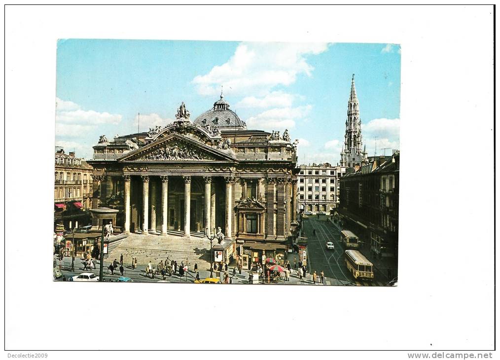 B48143 Bruxelles La Bourse The Exchange Not Used Perfect Shape - Institutions Internationales