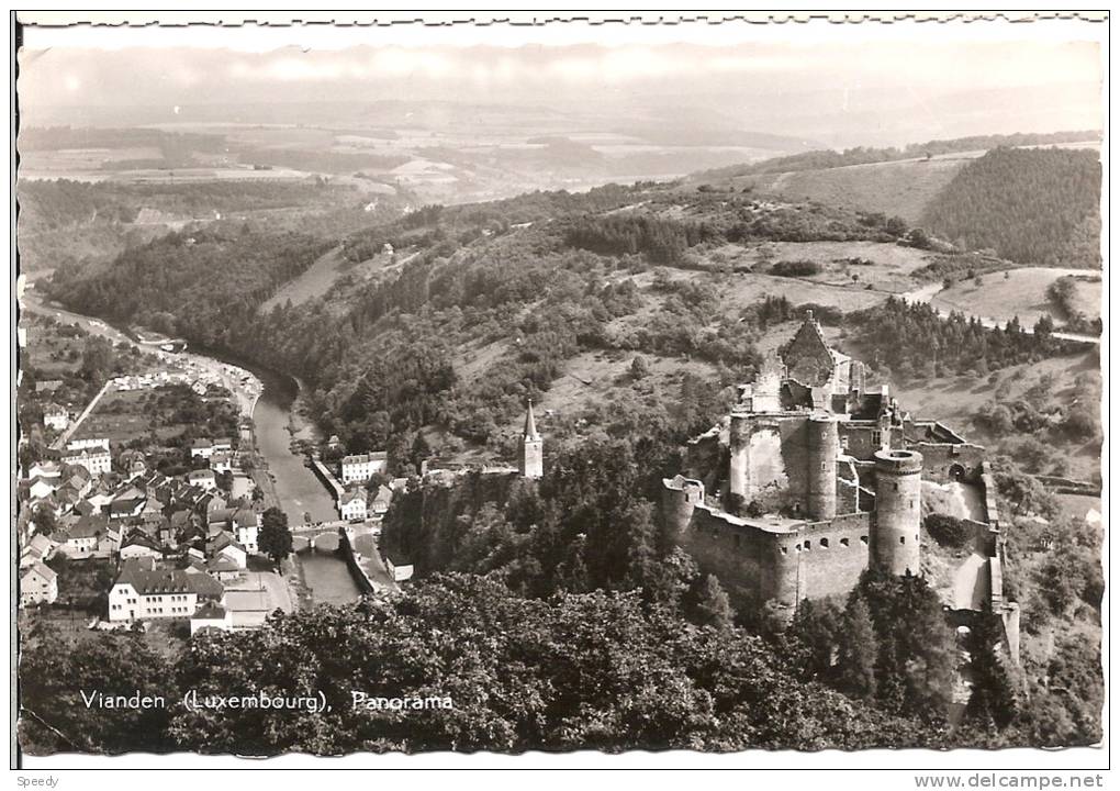 VIANDEN Panorama 1958 - Vianden