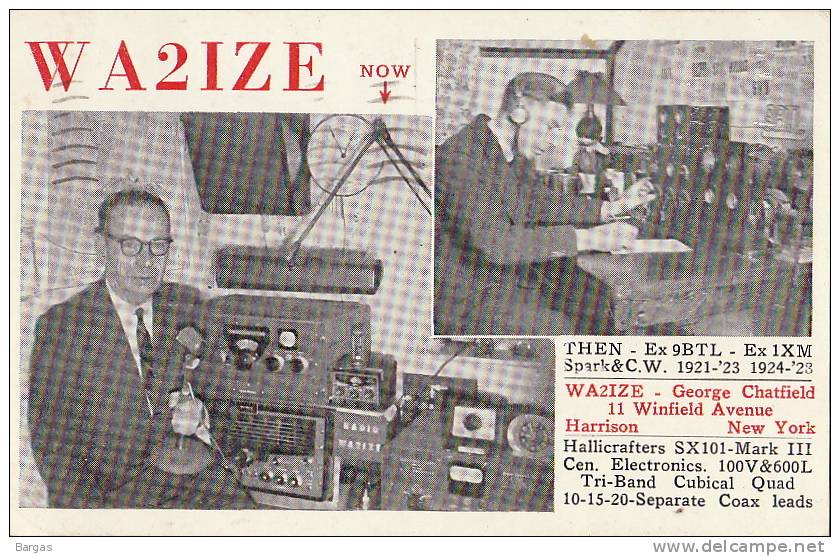 Carte Materiel Radio Amateur  USA - Sonstige & Ohne Zuordnung