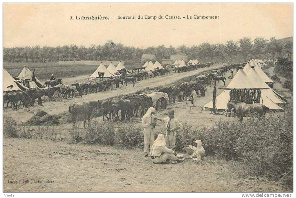 Tarn : Réf : A -12-517 : Labruguière  Le Camp Militaire - Labruguière