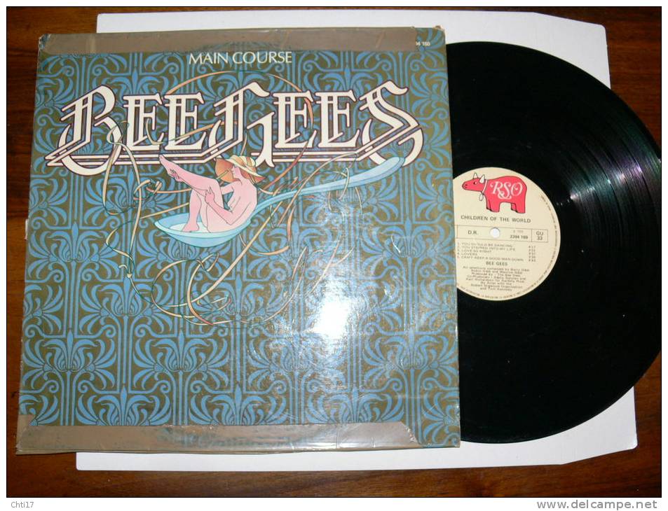 BEE GEES  "  MAIN COURSE    "  EDIT POLYDOR EN 1975 - Disco, Pop