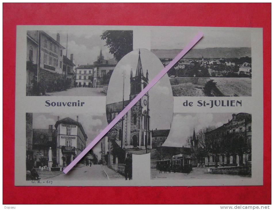 74 Souvenir De St Saint Julien .....en Genevois - Saint-Julien-en-Genevois