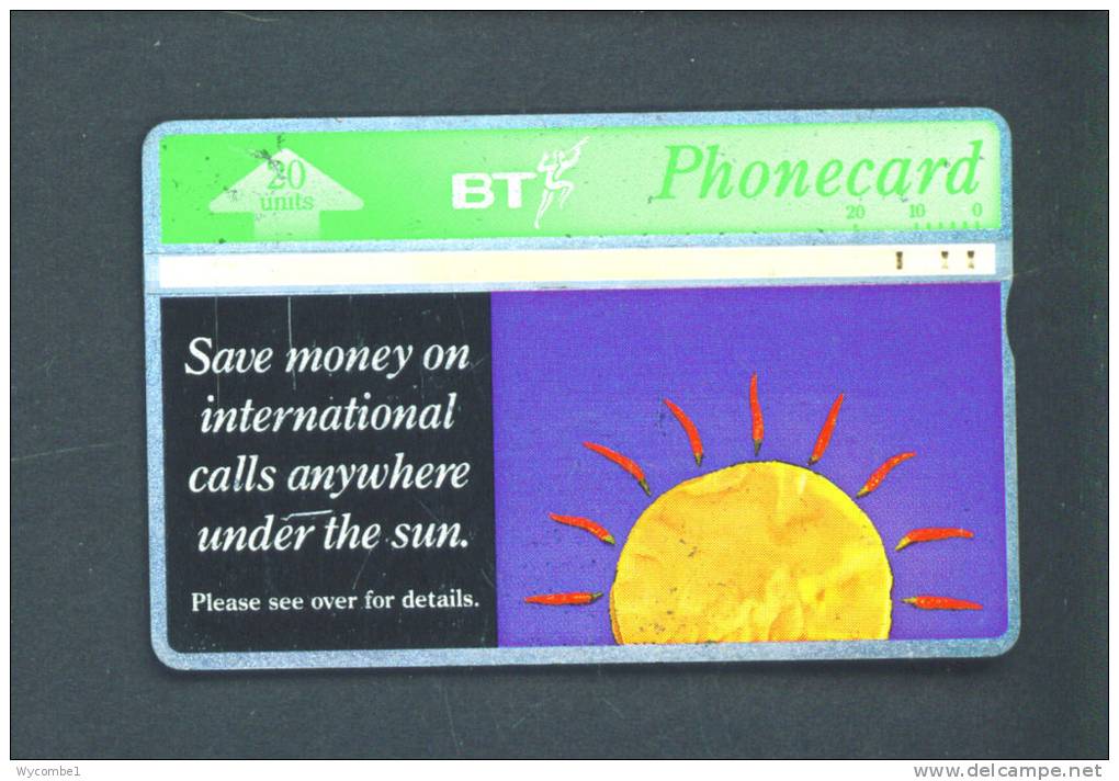 UK  -  Optical Phonecard As Scan - BT Allgemeine