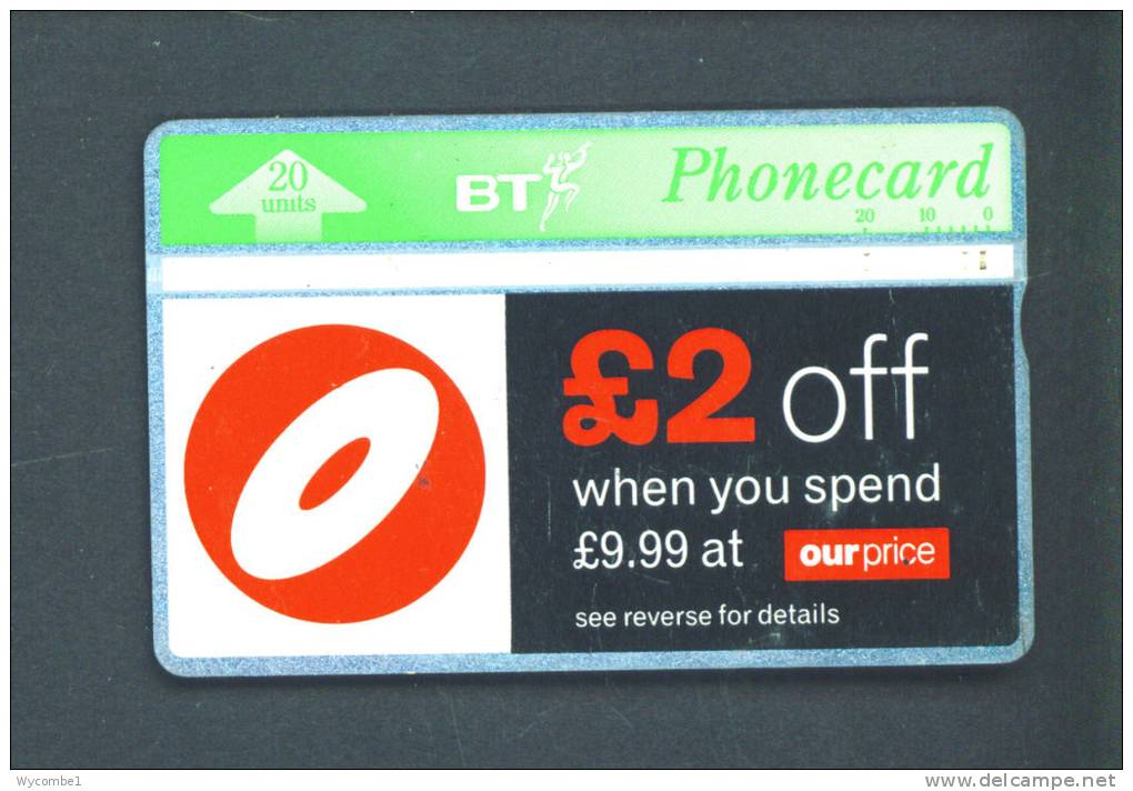 UK  -  Optical Phonecard As Scan - BT Edición General