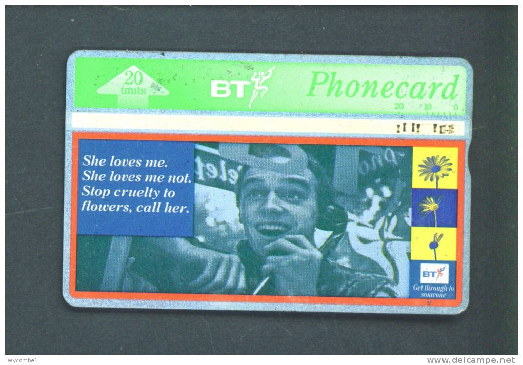 UK  -  Optical Phonecard As Scan - BT Emissioni Generali